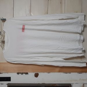 Vineyard vines long sleeve tee L white